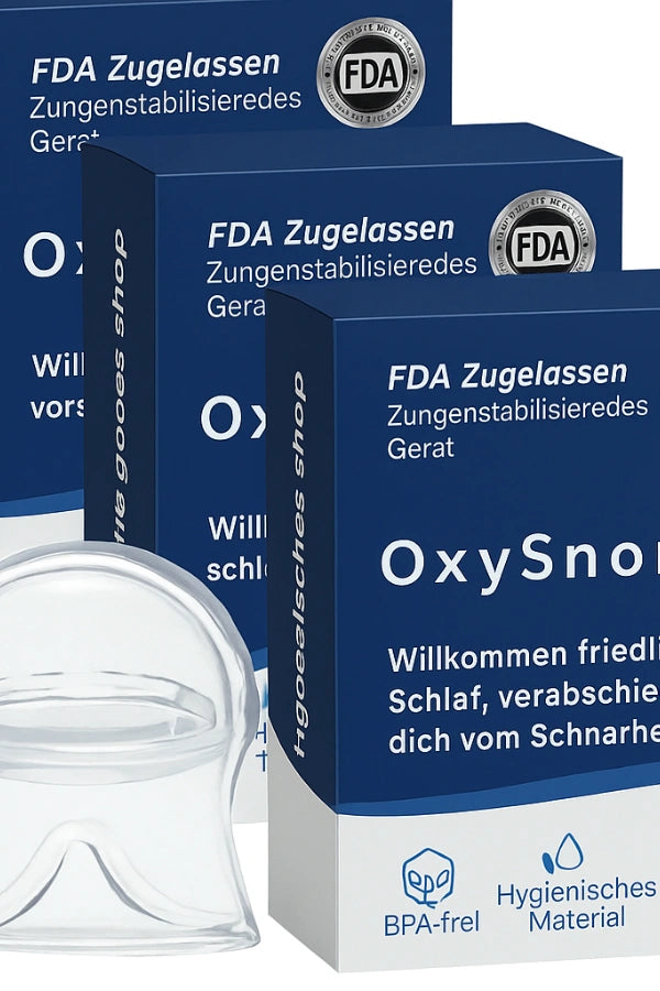 OxySnore™ – Schluss mit Schnarchen, voller Energie ins Leben starten!