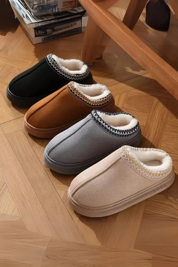 PuffWalk Kuschelige Plateau-Hausschuhe