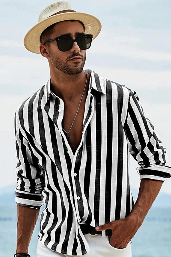 Edwin Gestreiftes Hemd