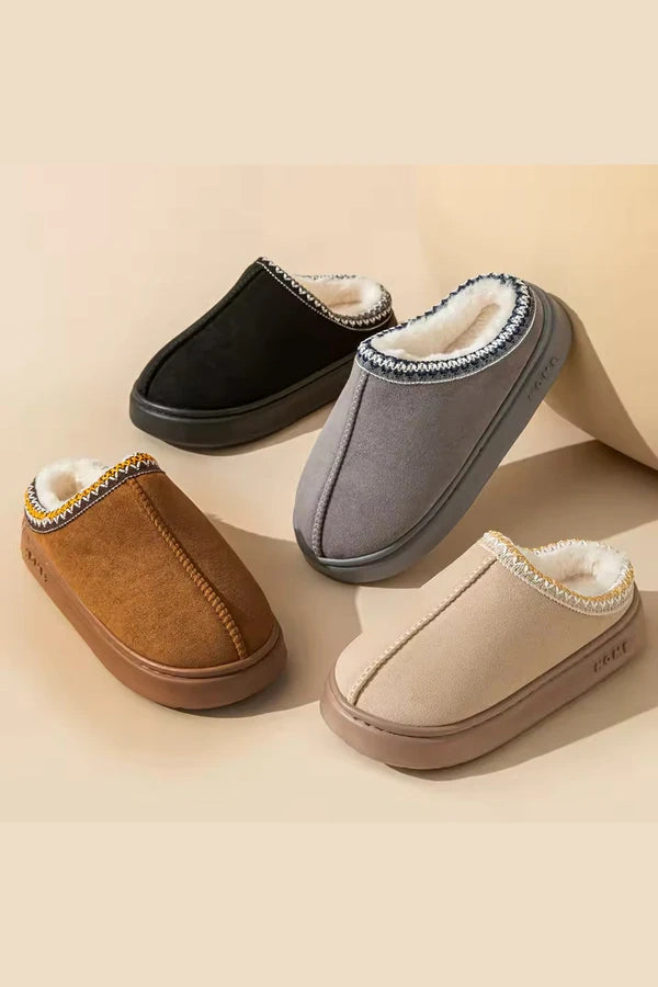 PuffWalk Kuschelige Plateau-Hausschuhe