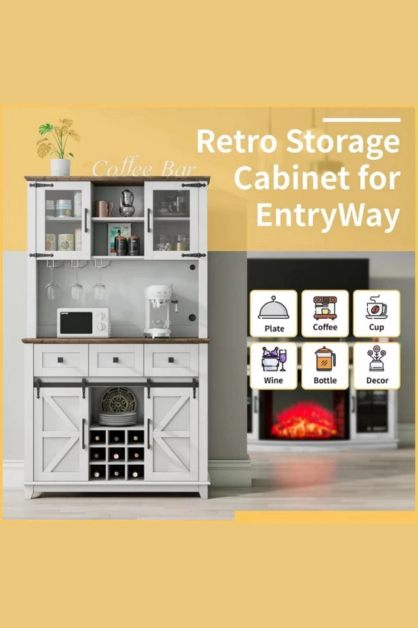 Kaffee- & Weinbar-Sideboard