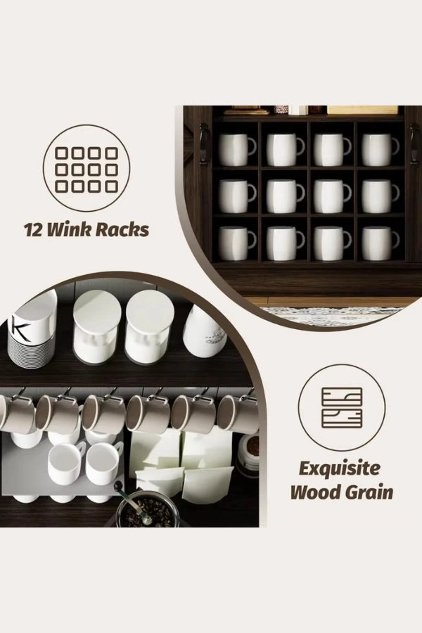 Landhaus-Kaffeebar-Sideboard