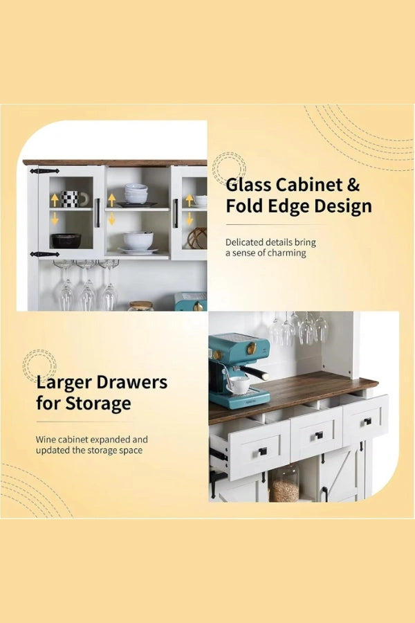 Kaffee- & Weinbar-Sideboard