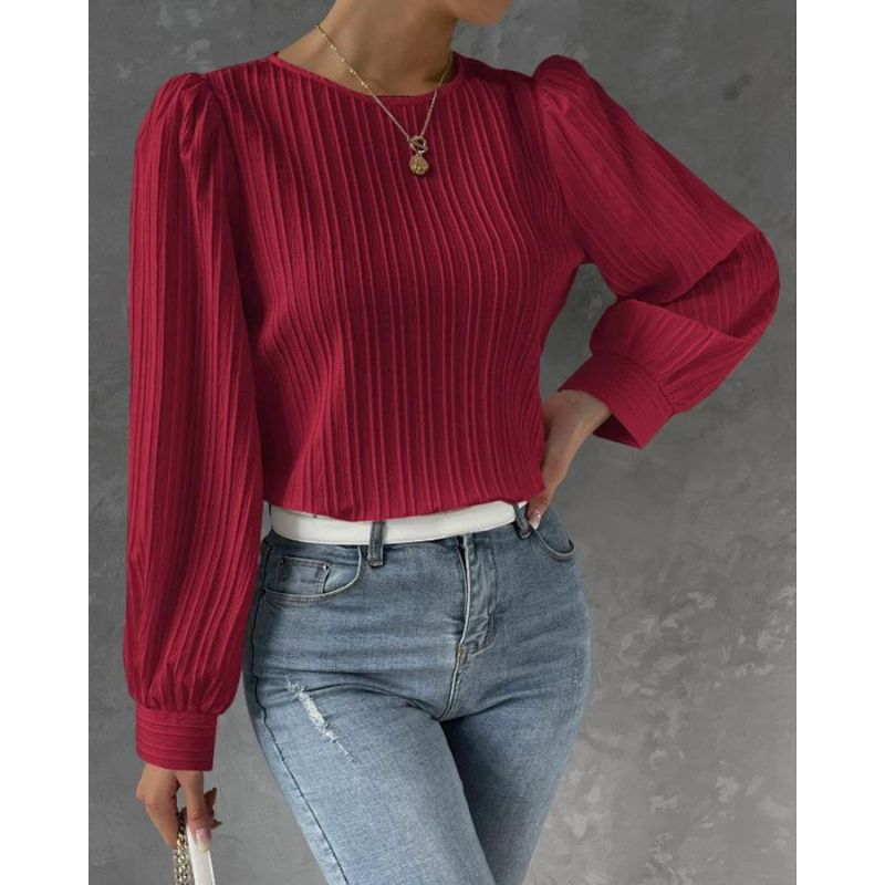 Akame Bluse mit Ärmeln