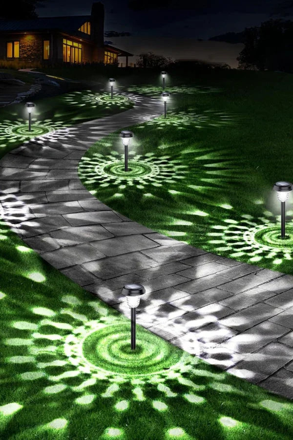 Schimmernde Gartenlichter