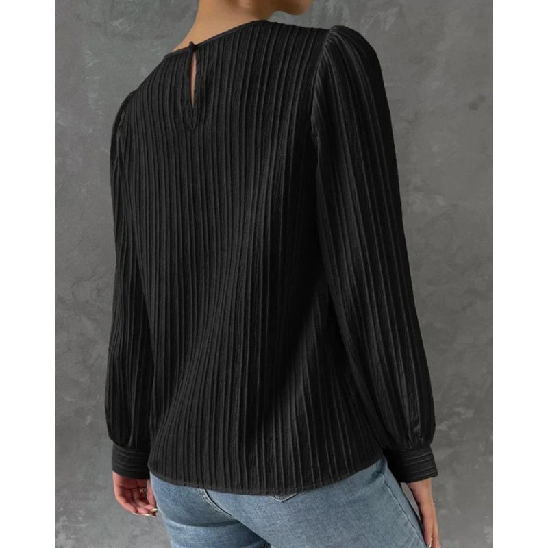 Akame Bluse mit Ärmeln