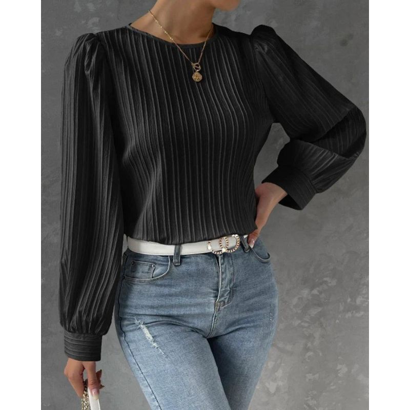 Akame Bluse mit Ärmeln