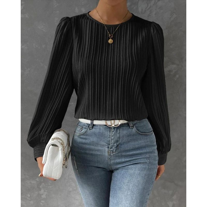 Akame Bluse mit Ärmeln