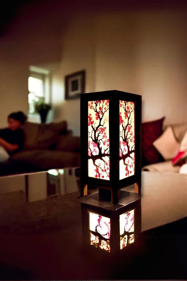 Florales Bambusleuchten