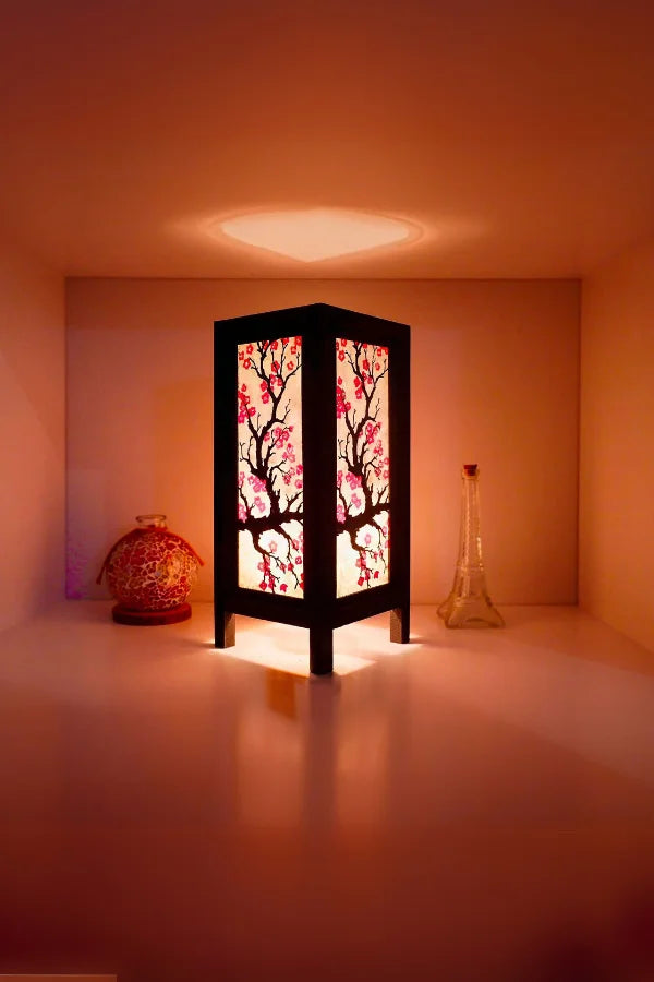 Florales Bambusleuchten