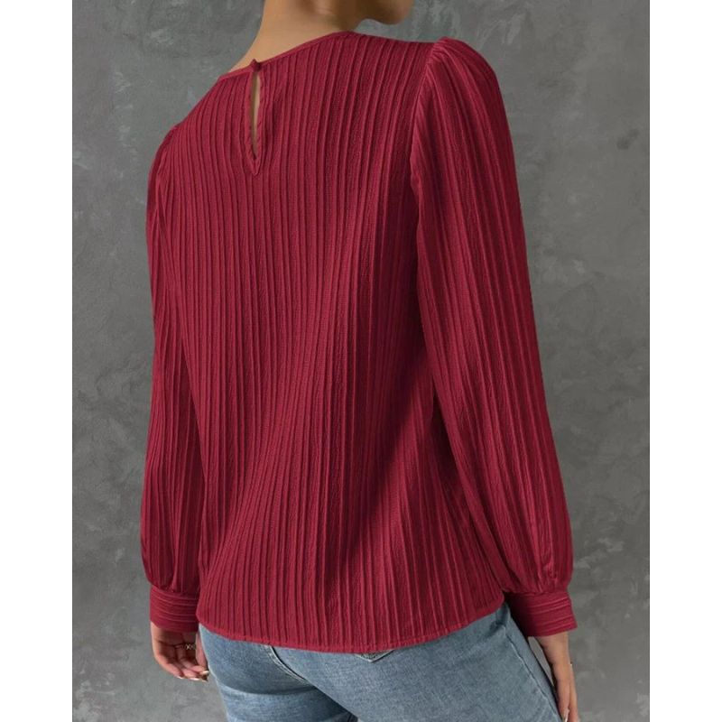 Akame Bluse mit Ärmeln