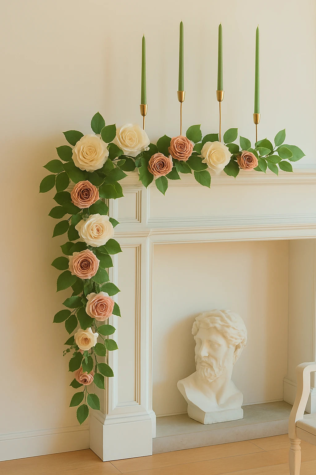 Blumige Umarmung Girlande