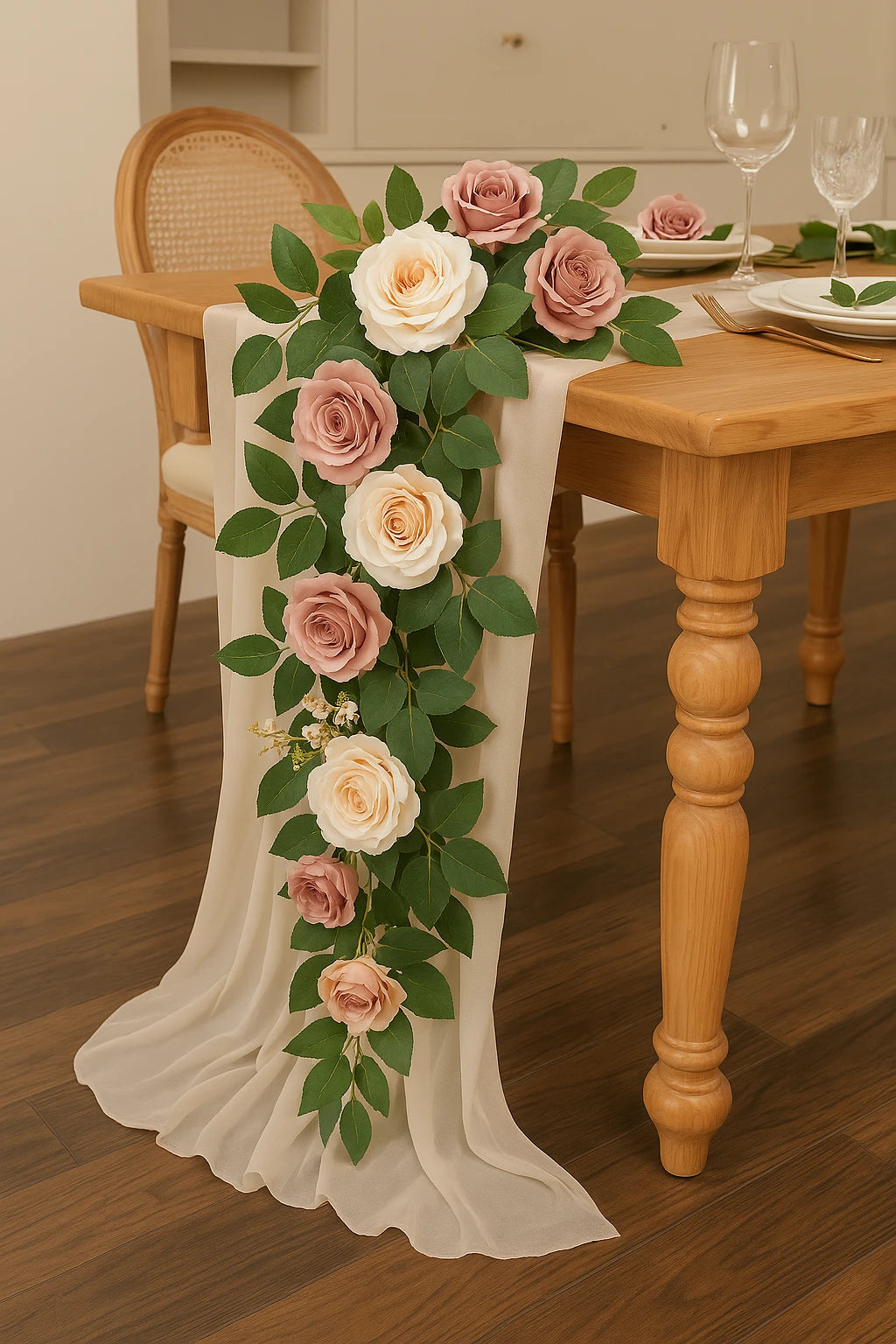 Blumige Umarmung Girlande