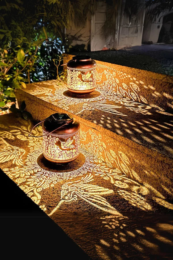 Funkelnde Kolibri-Dämmerungslaterne